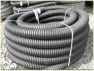 Гофрированная дренажная труба без фильтра