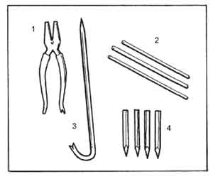 Установка крышки габионов