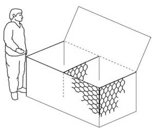 Схема габиона