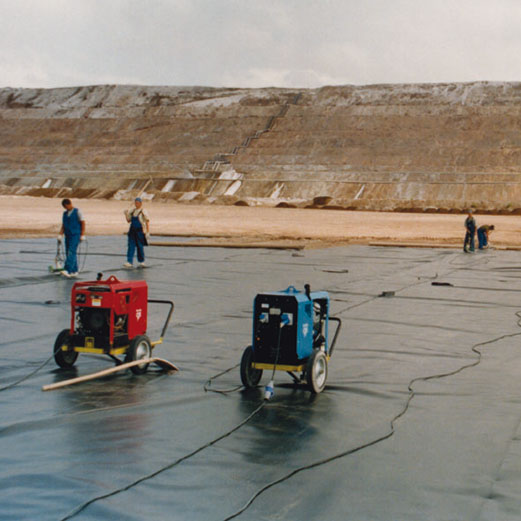 Гидроизоляция геомембрана