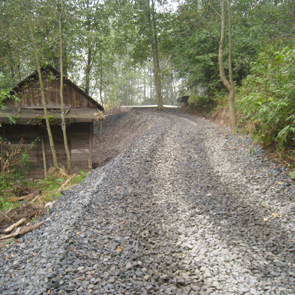 После использования геосетки
