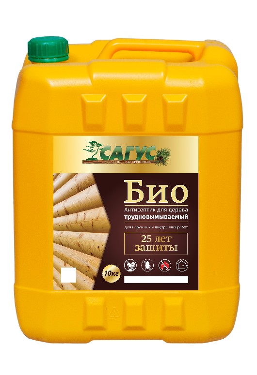 Сагус Био антисептик трудновымываемый